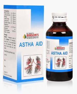 Bakson's Homoeopathy Astha Aid Syrup