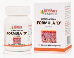 Bakson's Homoeopathy Homoeopathic Formula 'D' Tablet