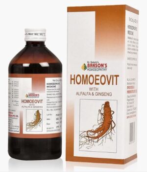 Bakson's Homoeopathy Homoeovit with Alfalfa & Ginseng Syrup