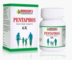 Bakson's Homoeopathy Pentaphos Tablet 3X