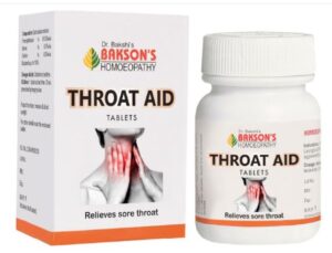 Bakson's Homoeopathy Throat Aid Tablet