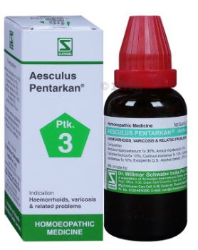 Dr Willmar Schwabe India Aesculus Pentarkan Drop