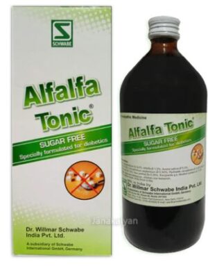 Dr Willmar Schwabe India Alfalfa Tonic Homeopathic Medicine Sugar Free