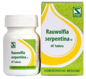 Dr Willmar Schwabe India Rauwolfia Serpentina Tablet 1X