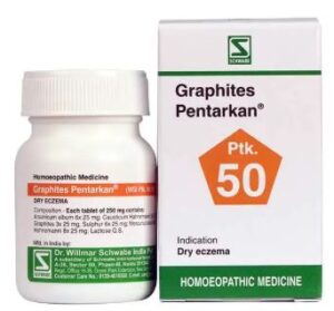 Dr Willmar Schwabe India Graphites Pentarkan Ptk 50 Tablet