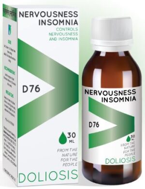Doliosis D76 Nervousness Insomnia Liquid Complex