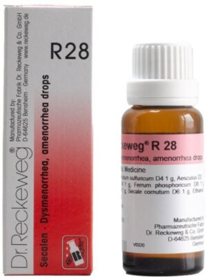 Dr. Reckeweg R28 Dysmenorrhea And Amenorrhea Drop