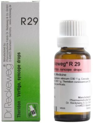 Dr. Reckeweg R29 Vertigo And Syncope Drop