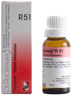 Dr. Reckeweg R51 Thyroid Intoxication Drop