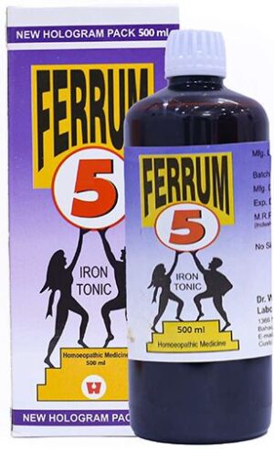 Dr. Wellmans Ferrum 5 Iron Tonic
