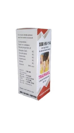 SSB HV - 114 [TRAUMOROL - INJURY DROPS]