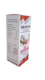 SSB HV - 118 ( LEFT ABDOMENOROL DROPS : For left Abdomenal complaints)