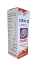 SSB HV -120 ( TUMOROL DROPS : For dissolving tumors)